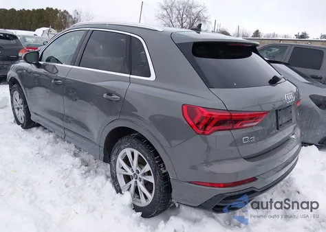 2022 Audi Q3 Premium Plus 45 Tfsi S Line Quattro Tiptronic z USA, uszkodzony, nr VIN WA1EECF32N1131498